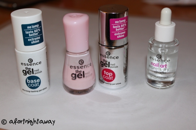 essence gel nail polish series